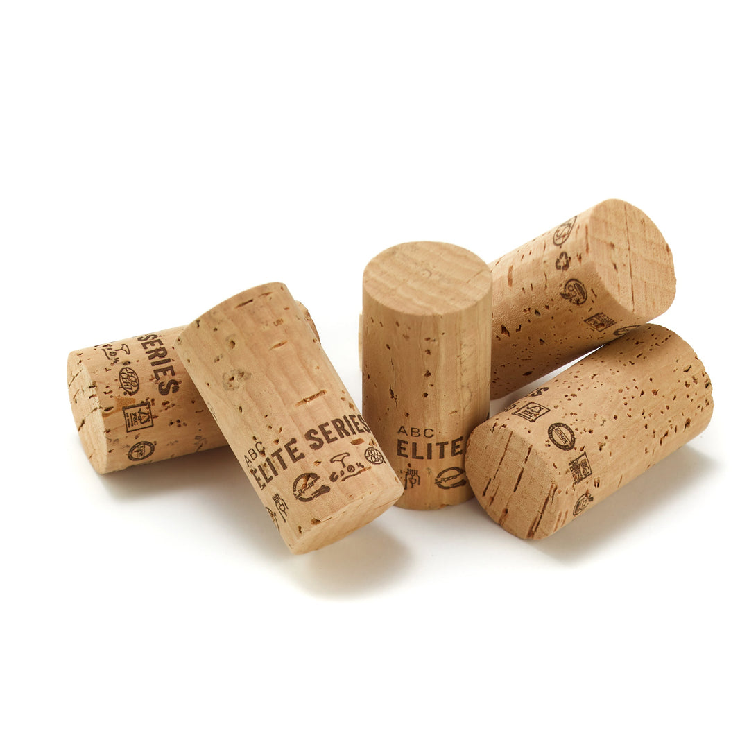 Flor Premium Cork Stopper Pack of 100 (45x24 mm |1 3/4 in)