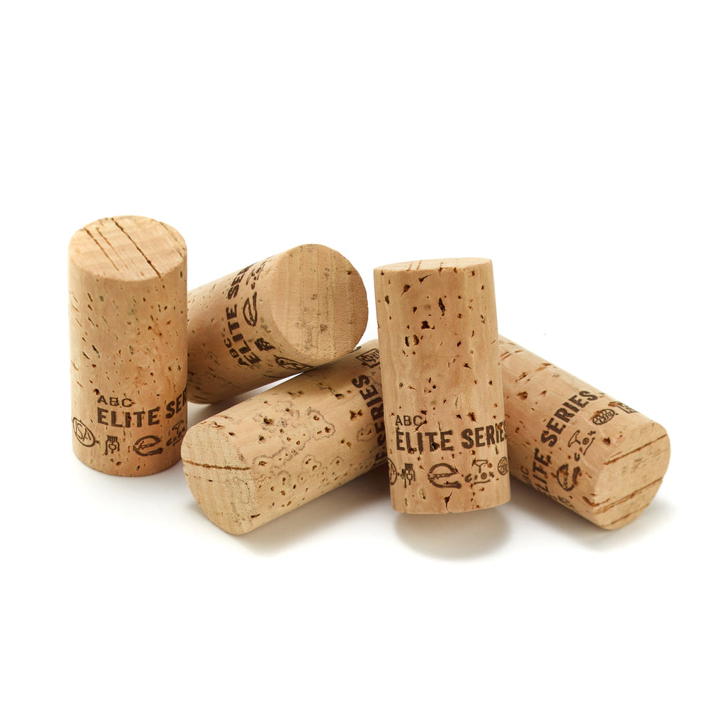 Flor Premium Cork Stopper Pack of 100 (49x24 mm | 2 in)