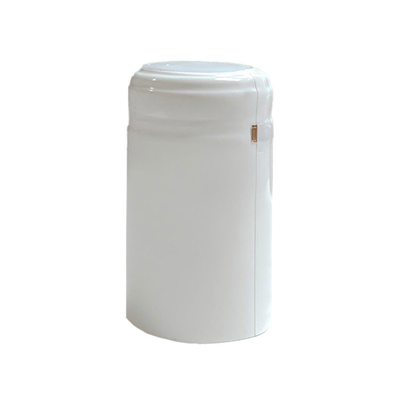 White | Shrink Cap Pack of 100 (30.5 x 55 mm | 1.2 x 2.16 in)