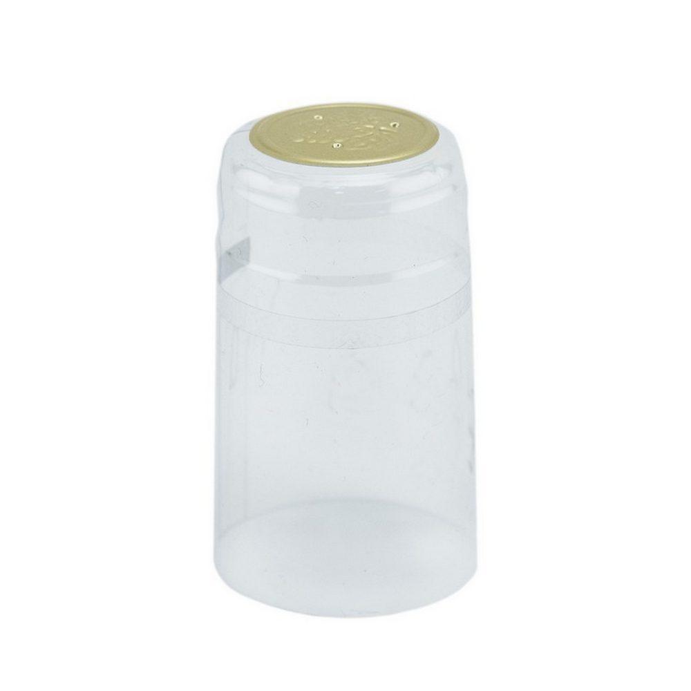 Transparent | Shrink Cap Pack of 100 (30.5 x 55 mm | 1.2 x 2.16 in)*