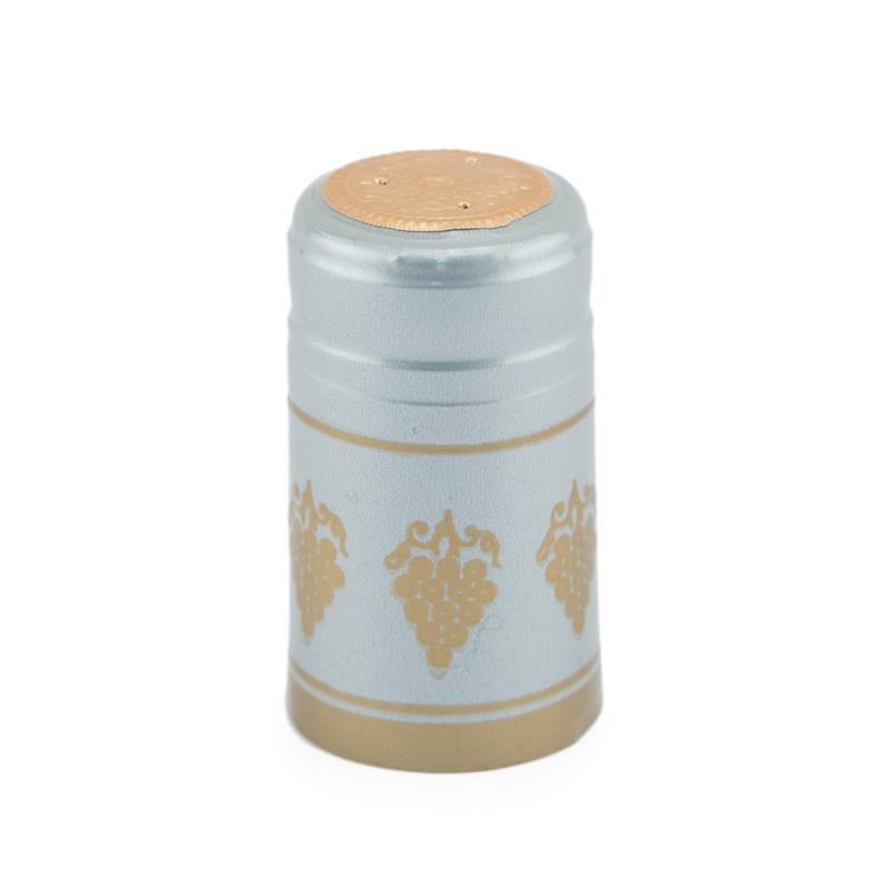 Silver/Gold Grapes | Shrink Cap Pack of 100 (30.5 x 55 mm | 1.2 x 2.16 in)*