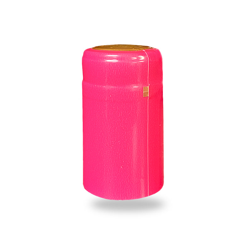 Hot Pink | Shrink Cap Pack of 100 (30.5 x 55 mm | 1.2 x 2.16 in)