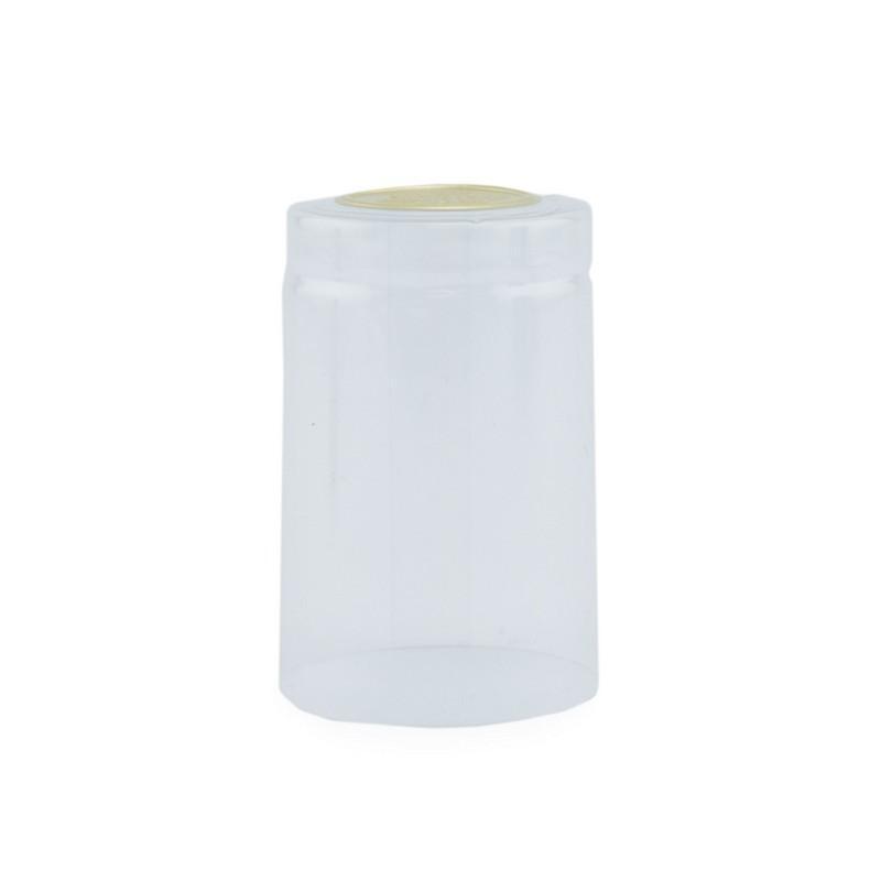 Transparent | Large Shrink Cap Pack of 100 (34 x 55 mm | 1.34 x 2.17 in)